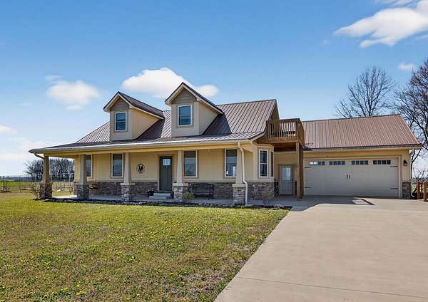 3.5 Acres of Land with Home for Sale in Sheldon, Missouri