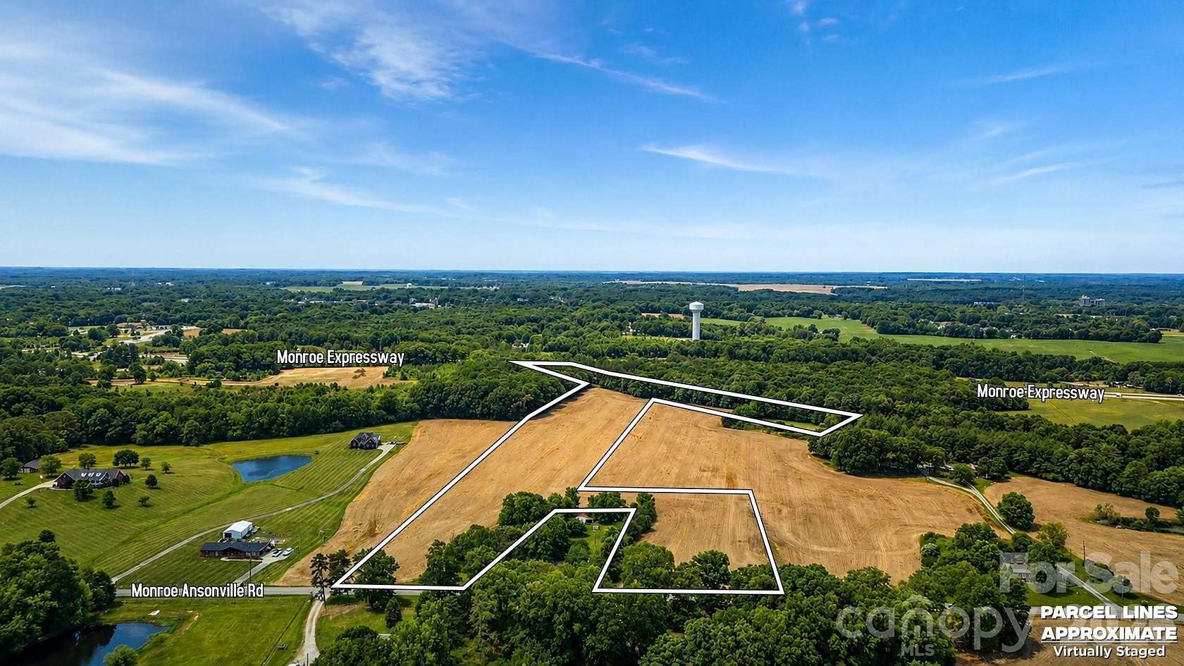 16.5 Acres of Land for Sale in Wingate, North Carolina