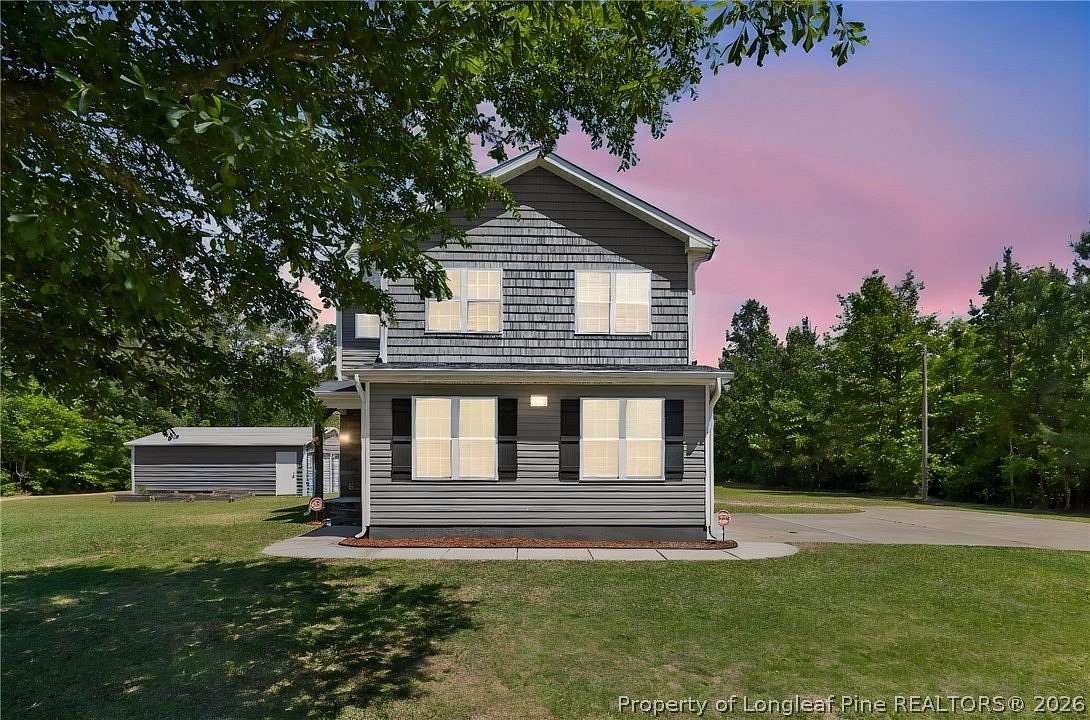 3.84 Acres of Land with Home for Sale in Godwin, North Carolina