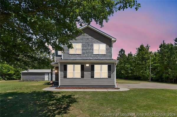 3.84 Acres of Land with Home for Sale in Godwin, North Carolina