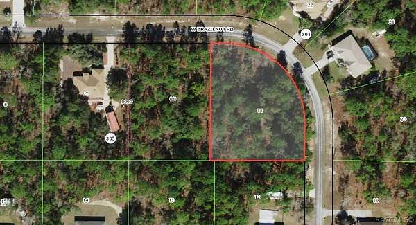 1 Acre of Residential Land for Sale in Beverly Hills, Florida