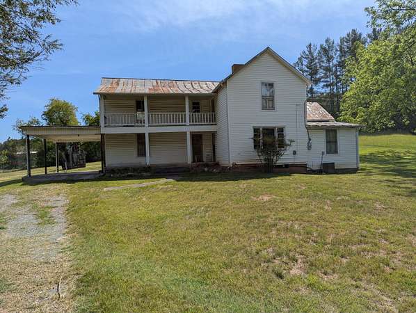 4.28 Acres of Land with Home for Sale in Rocky Mount, Virginia