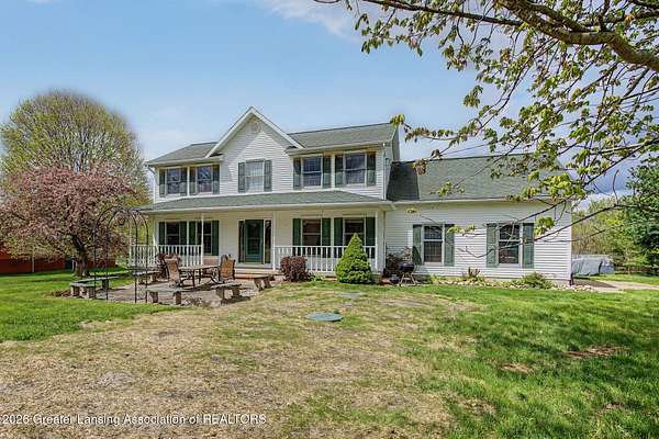 10 Acres of Land with Home for Sale in Mason, Michigan
