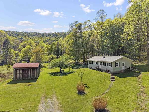 5 Acres of Land with Home for Sale in Helvetia, West Virginia