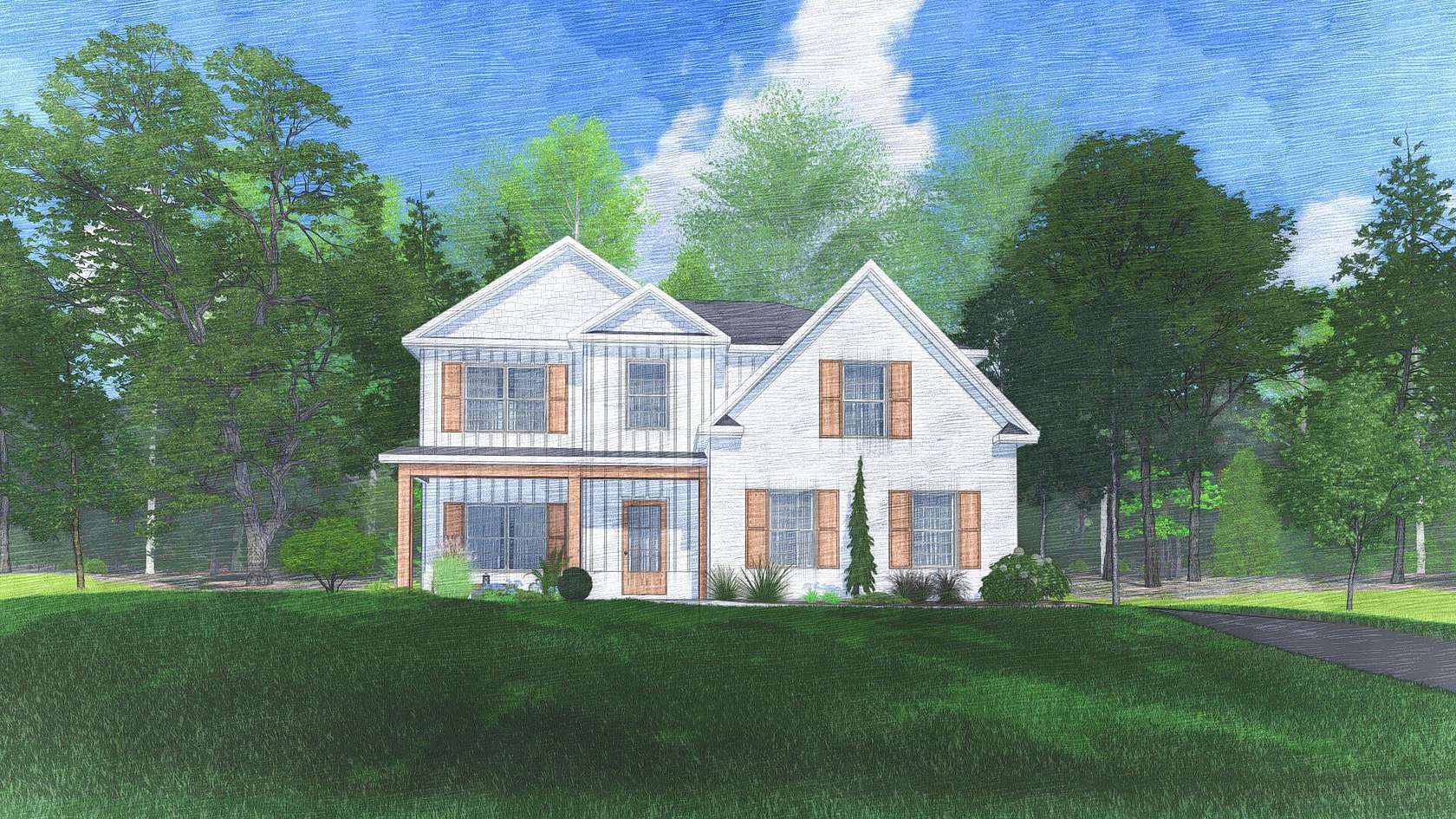 2.58 Acres of Land with Home for Sale in Appling, Georgia
