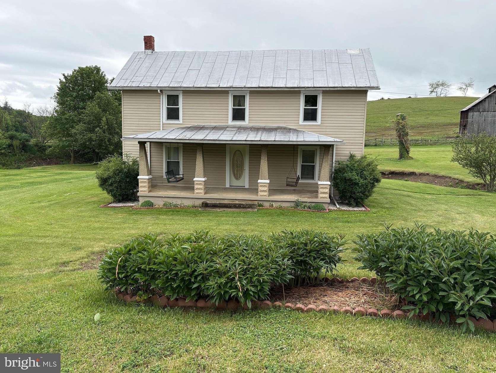 8.22 Acres of Land with Home for Sale in Purgitsville, West Virginia