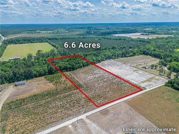 6.6 Acres of Land for Sale in Hoboken, Georgia