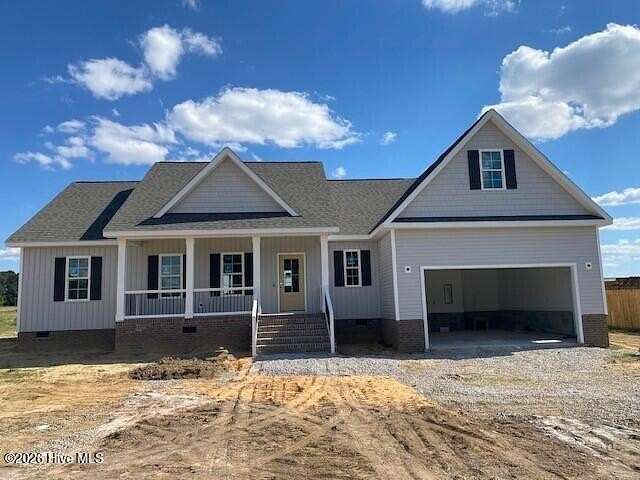 1.52 Acres of Land with Home for Sale in Bailey, North Carolina