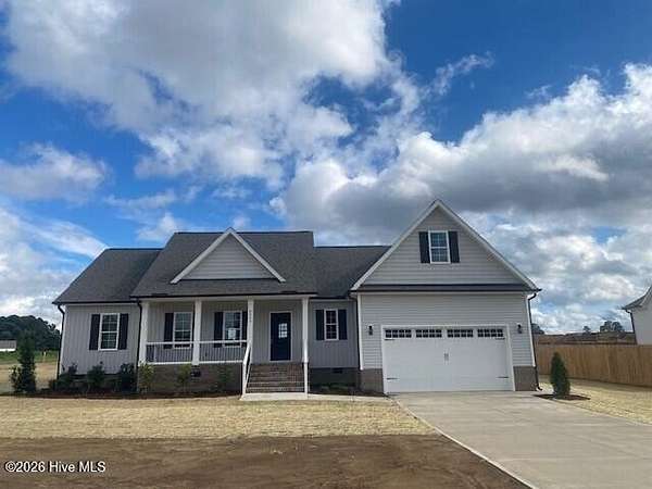 1.52 Acres of Land with Home for Sale in Bailey, North Carolina