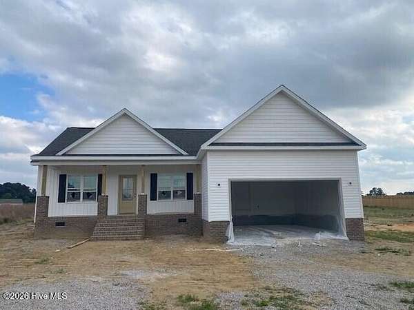 1.52 Acres of Land with Home for Sale in Bailey, North Carolina