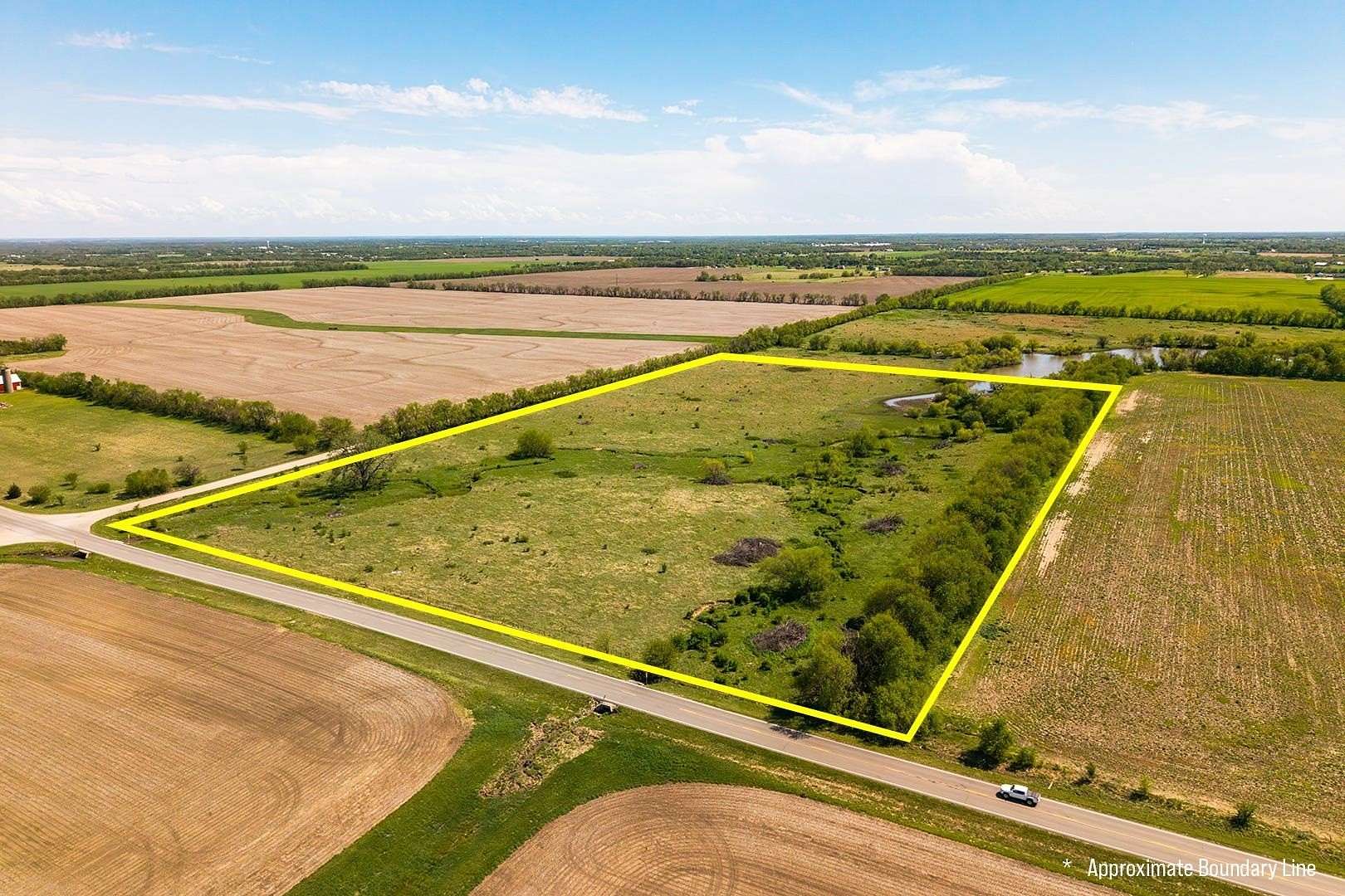 23 Acres of Land for Auction in Derby, Kansas