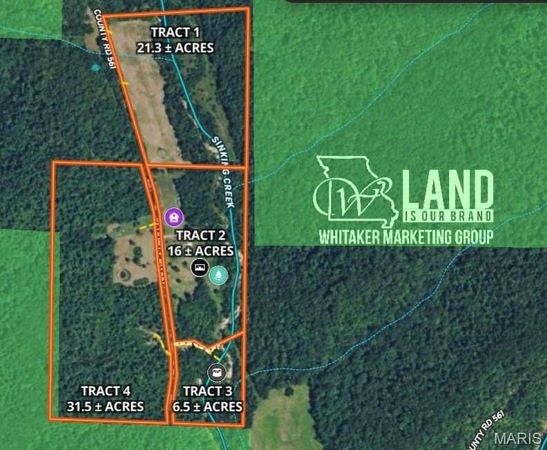6.5 Acres of Recreational Land for Sale in Bunker, Missouri