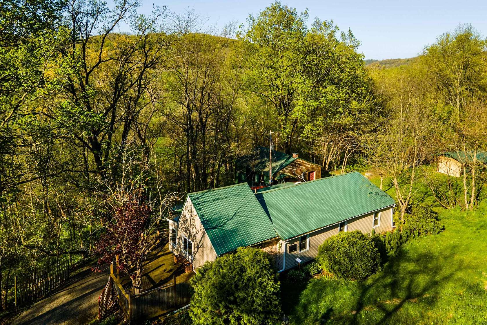 7.85 Acres of Land with Home for Sale in Wauzeka, Wisconsin