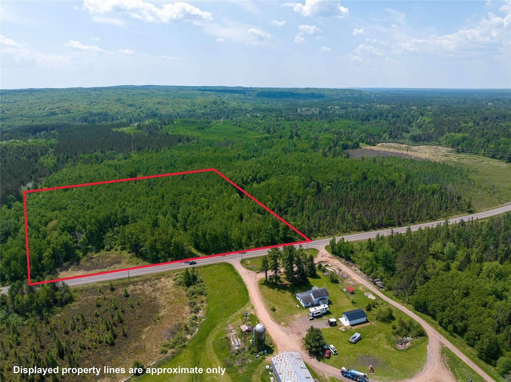 10 Acres of Recreational & Residential Land for Sale in Cable, Wisconsin