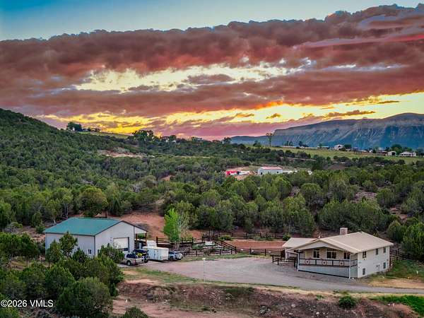 40 Acres of Recreational Land with Home for Sale in Rifle, Colorado