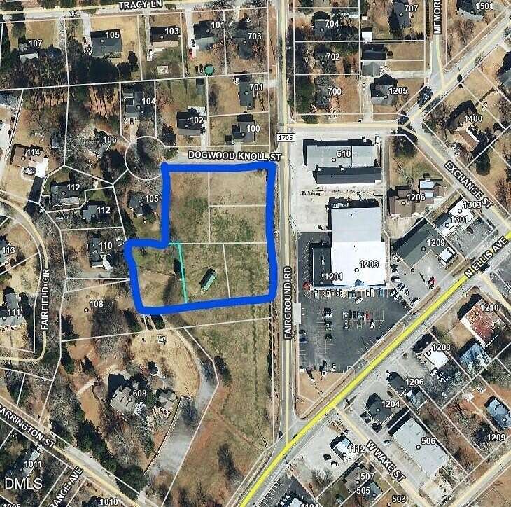 1.9 Acres of Commercial Land for Sale in Dunn, North Carolina
