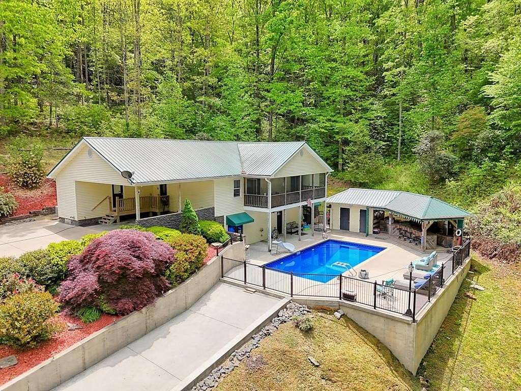 3.5 Acres of Land with Home for Sale in Murphy, North Carolina