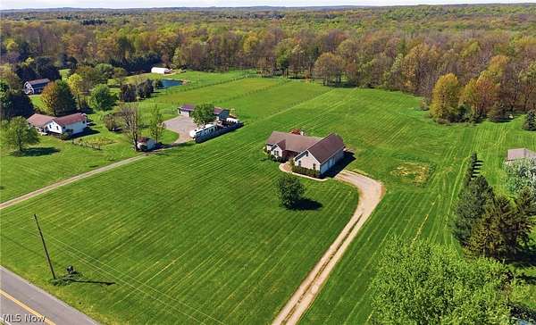 6.65 Acres of Land with Home for Sale in Hiram, Ohio