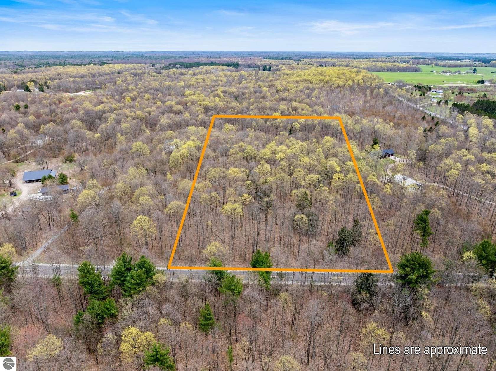 10 Acres of Recreational & Residential Land for Sale in Traverse City, Michigan