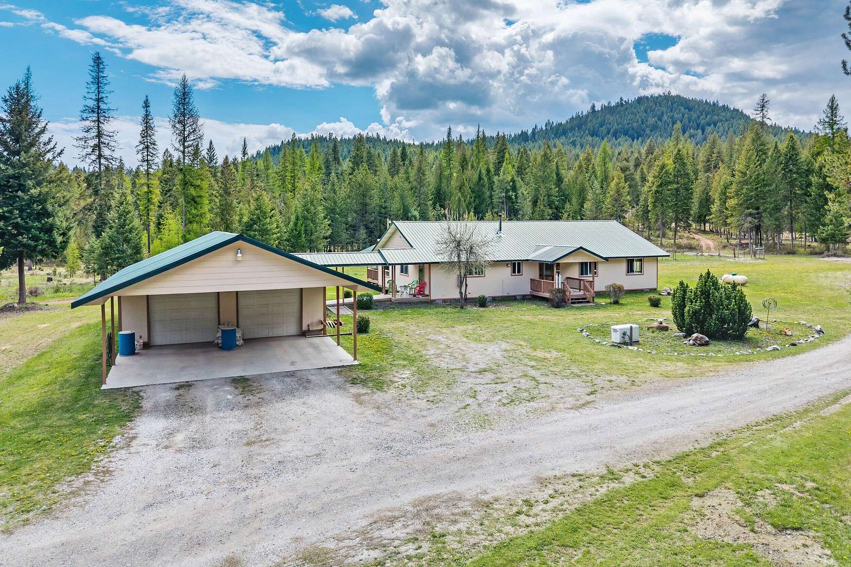 76.5 Acres of Recreational Land with Home for Sale in Chewelah, Washington