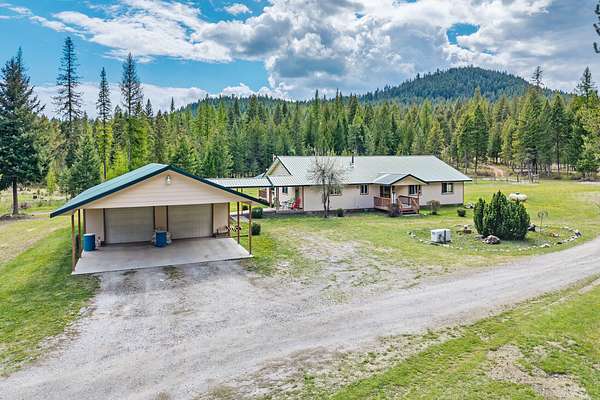 76.5 Acres of Recreational Land with Home for Sale in Chewelah, Washington