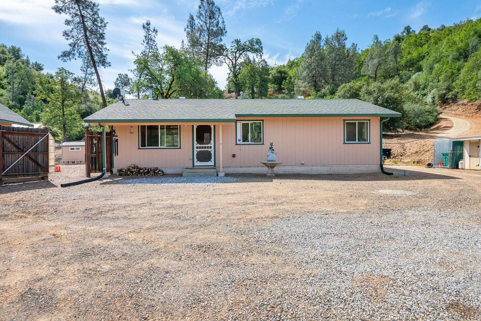 92.5 Acres of Land with Home for Sale in Bella Vista, California
