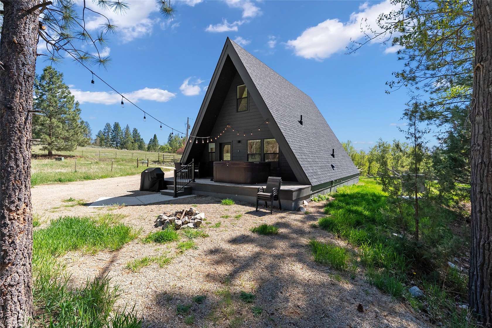 8.57 Acres of Land with Home for Sale in Stevensville, Montana