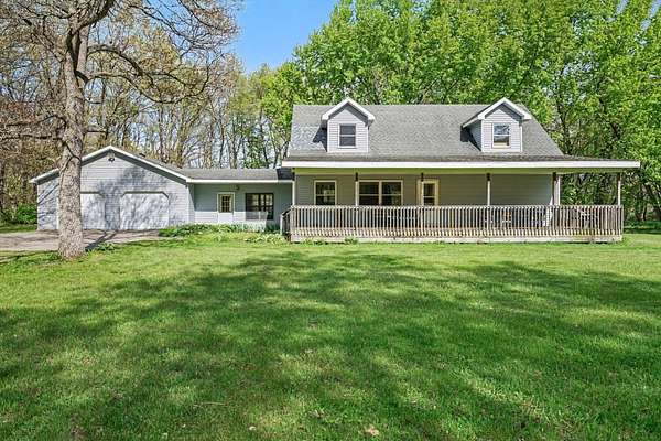 8.13 Acres of Land with Home for Sale in Edwardsburg, Michigan
