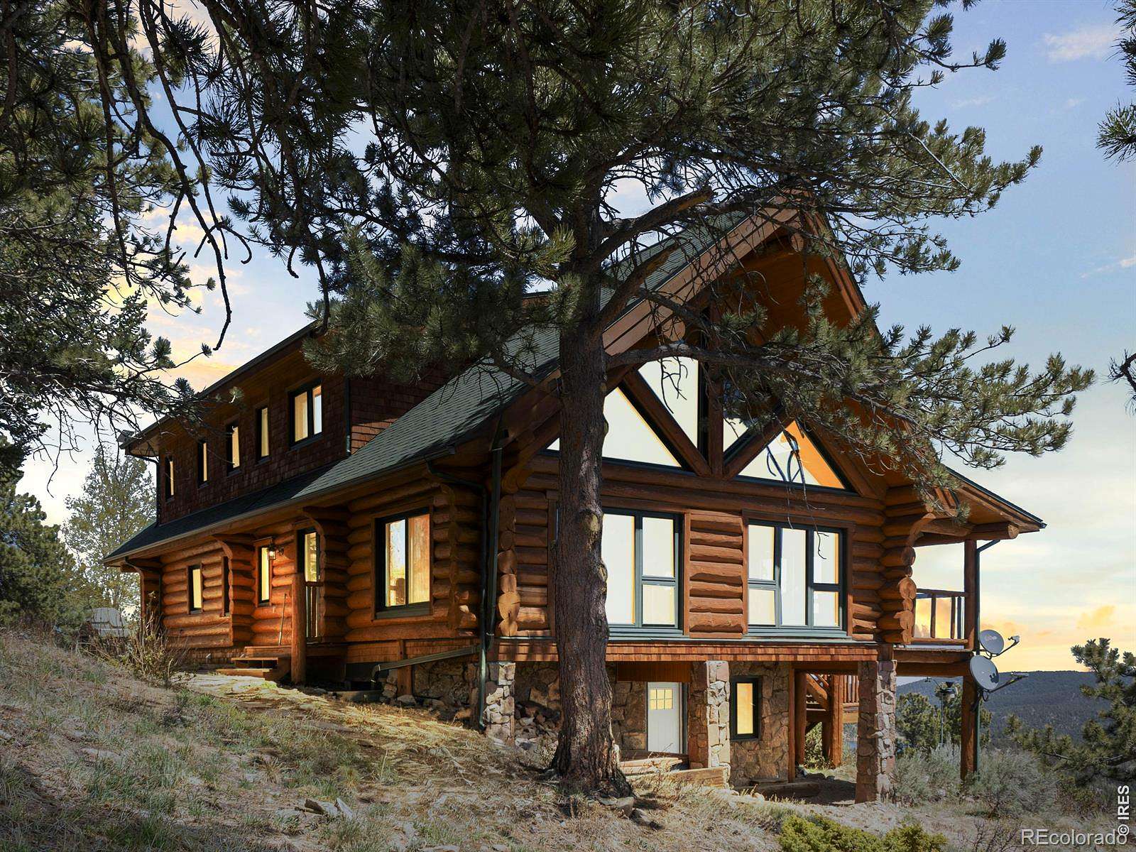 41 Acres of Recreational Land with Home for Sale in Ward, Colorado