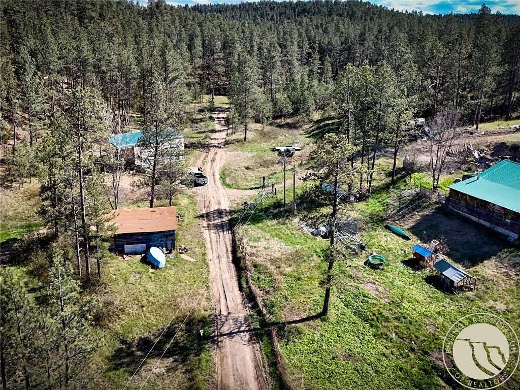 10 Acres of Land with Home for Sale in Roundup, Montana