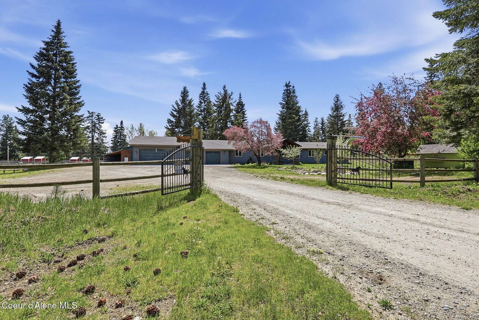 10 Acres of Land with Home for Sale in Rathdrum, Idaho