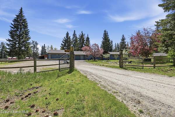 10 Acres of Land with Home for Sale in Rathdrum, Idaho