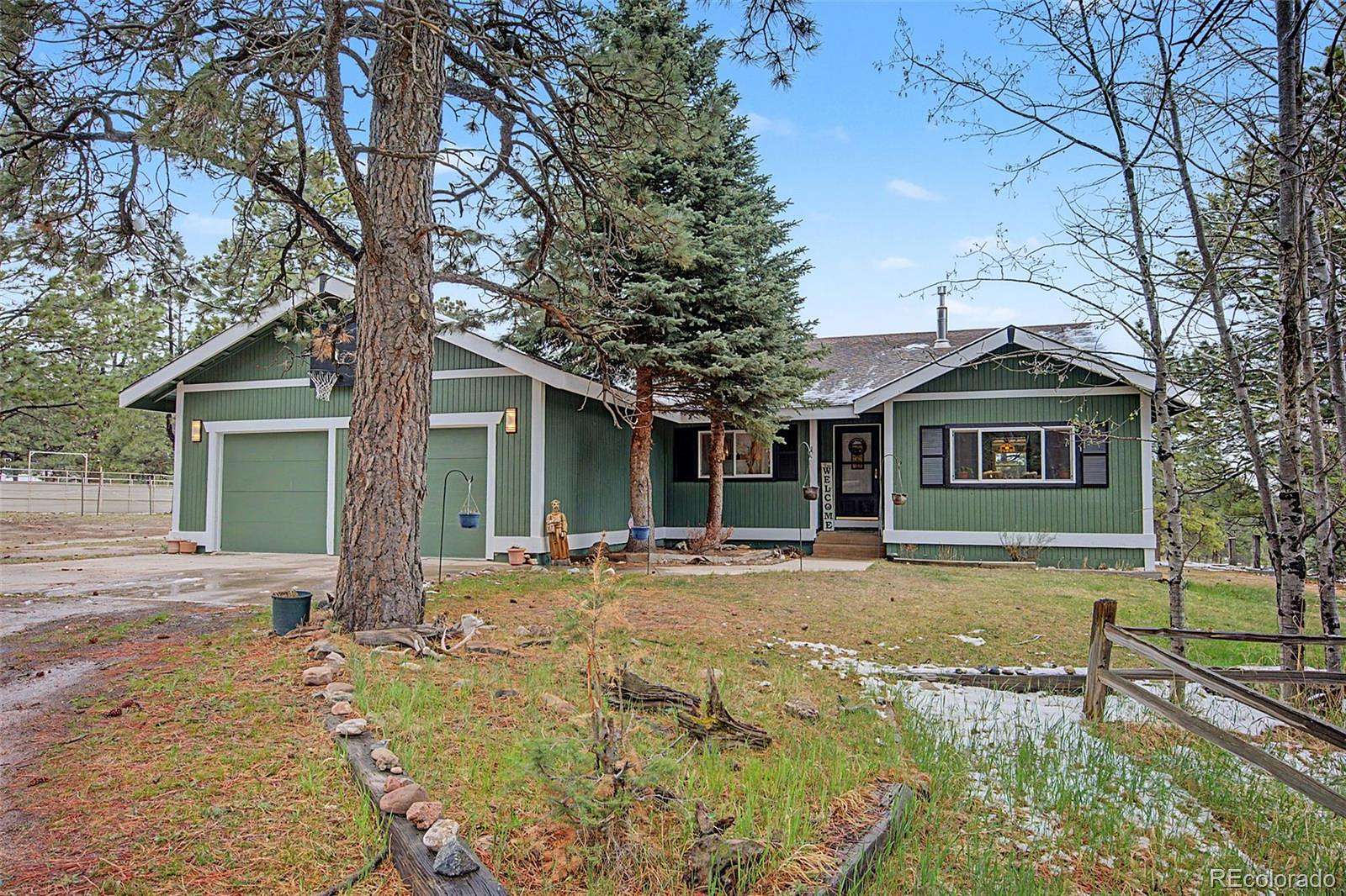 5 Acres of Land with Home for Sale in Colorado Springs, Colorado