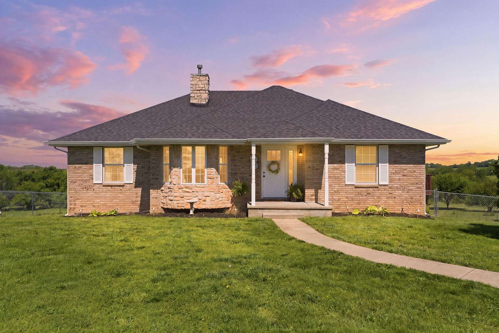 10 Acres of Land with Home for Sale in Walnut Grove, Missouri
