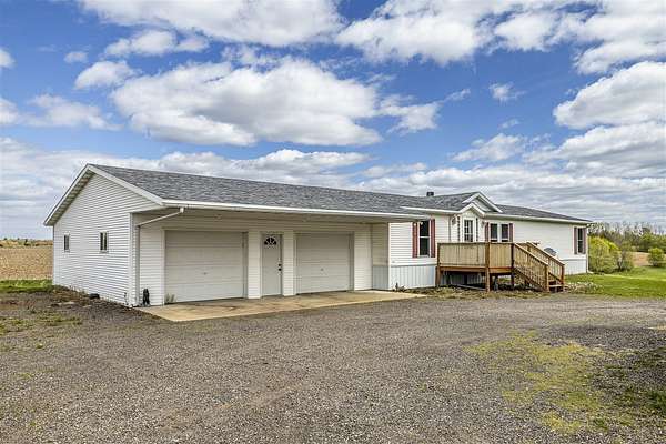 11 Acres of Land with Home for Sale in Alma Center, Wisconsin