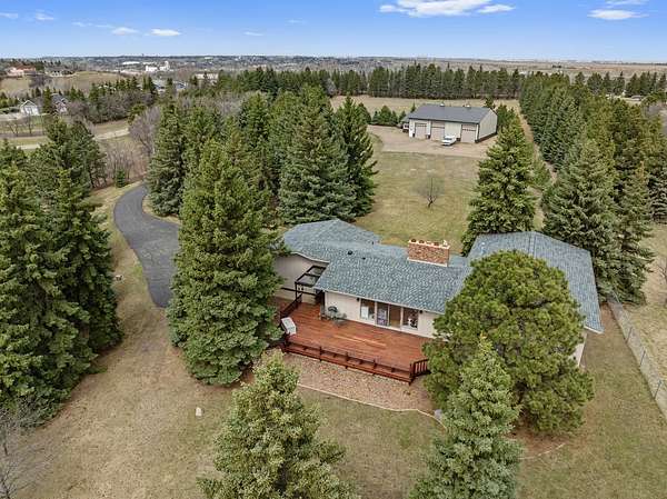 4.15 Acres of Land with Home for Sale in Minot, North Dakota