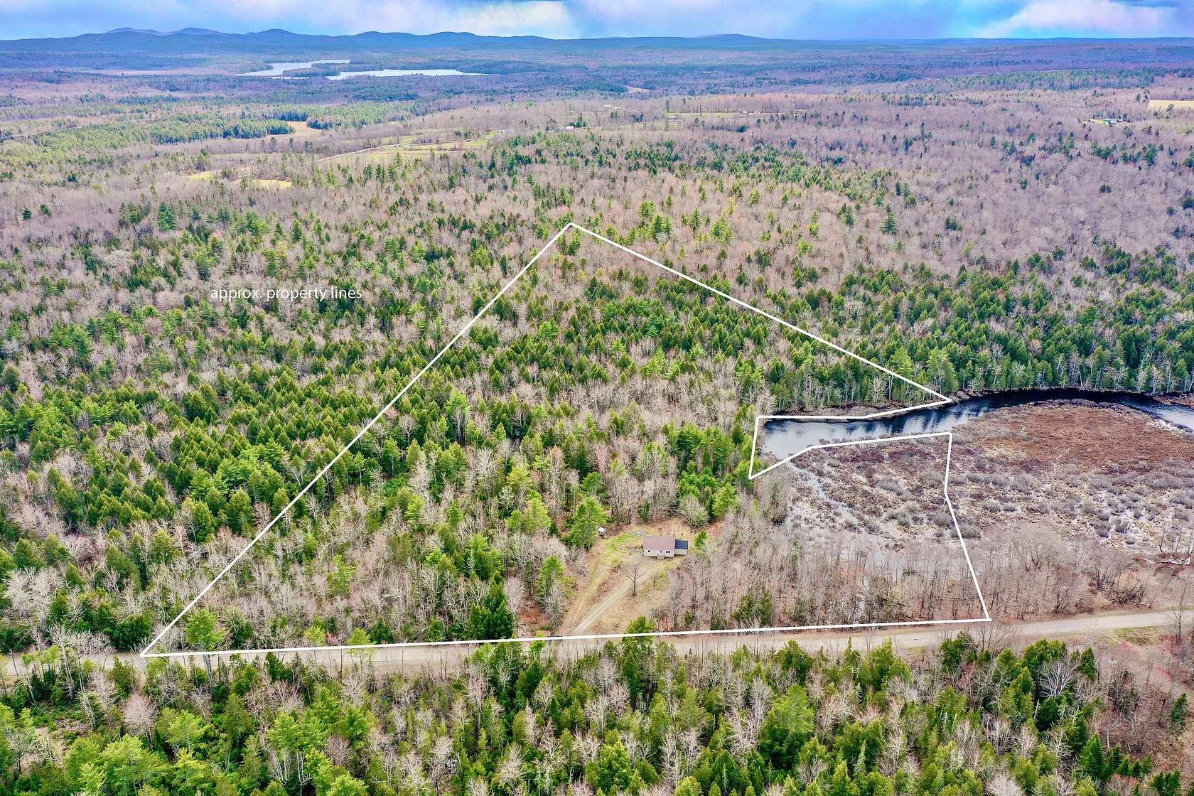 19 Acres of Land with Home for Sale in Morrill, Maine
