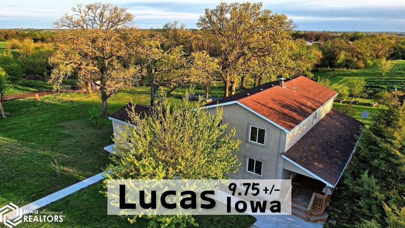 9.75 Acres of Land with Home for Sale in Chariton, Iowa