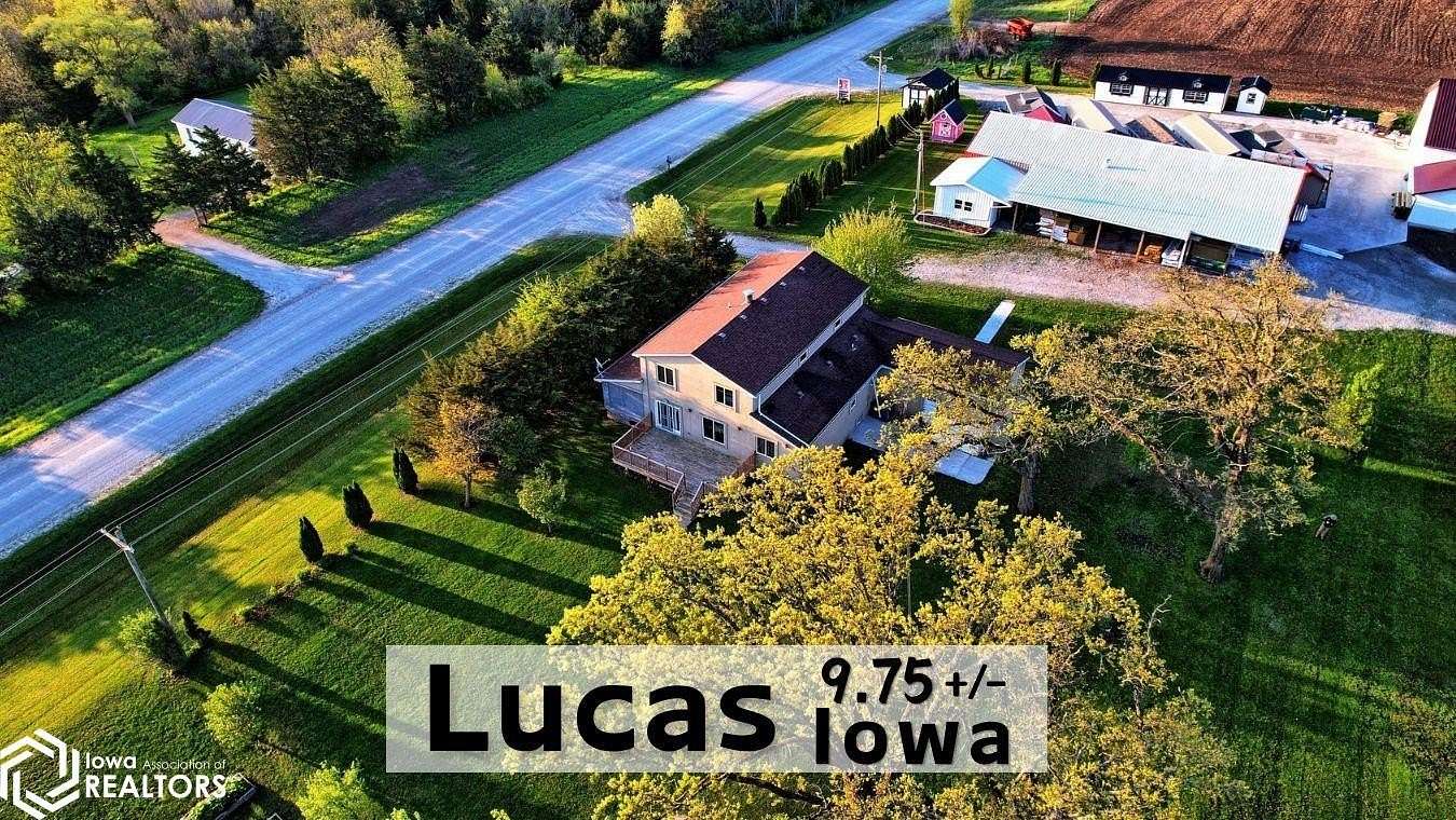 9.75 Acres of Land with Home for Sale in Chariton, Iowa