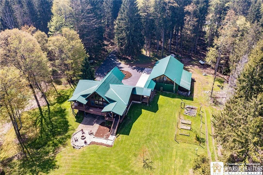 31 Acres of Recreational Land with Home for Sale in Dewittville, New York