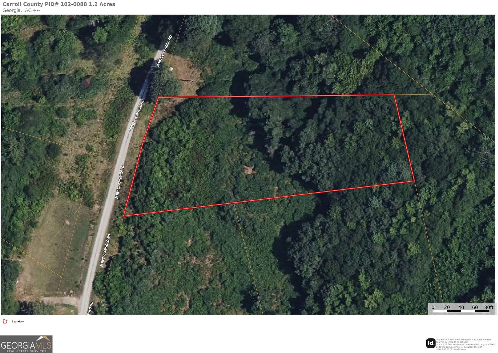 1.2 Acres of Land for Sale in Temple, Georgia