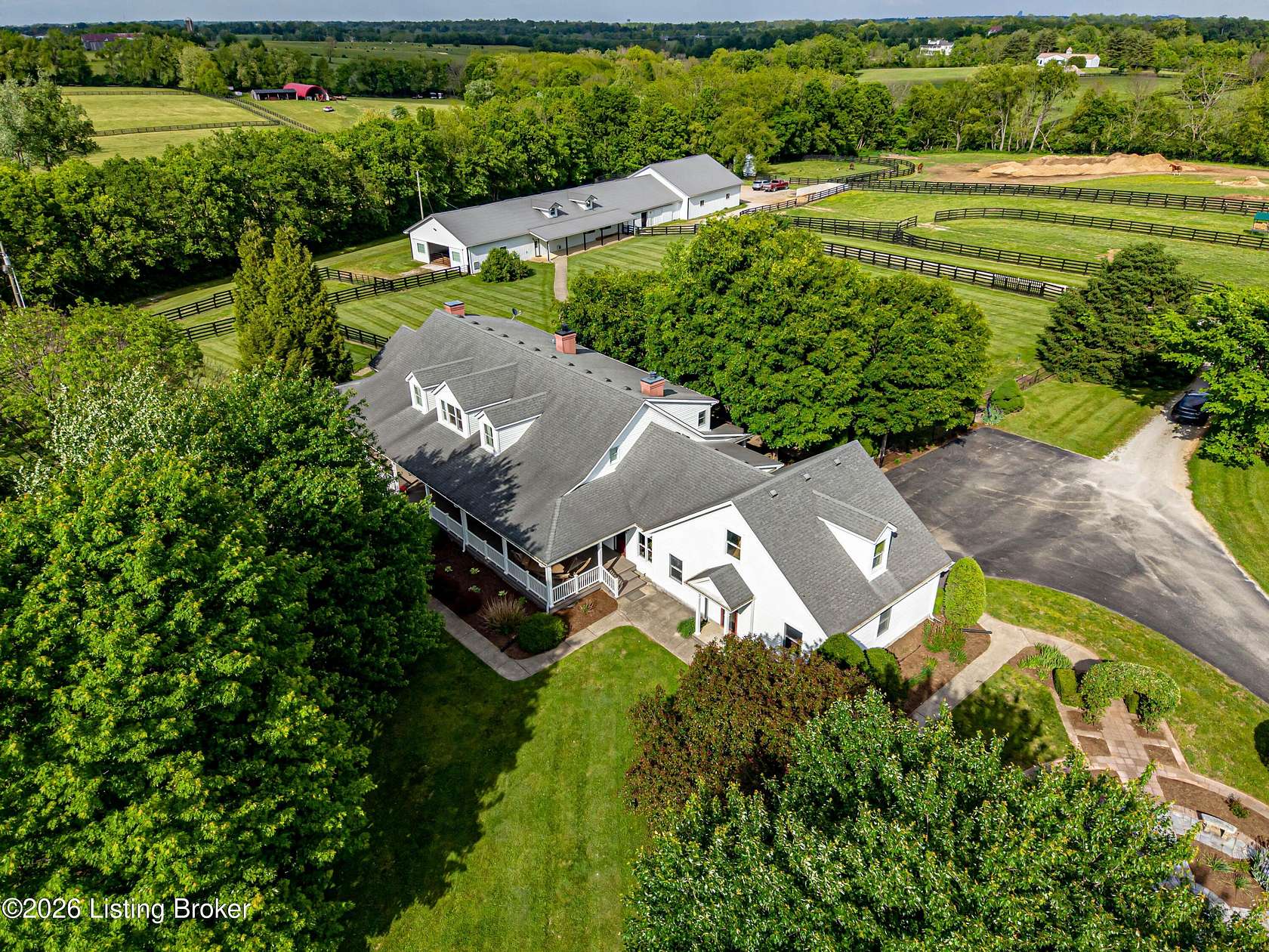 12.4 Acres of Land with Home for Sale in Versailles, Kentucky