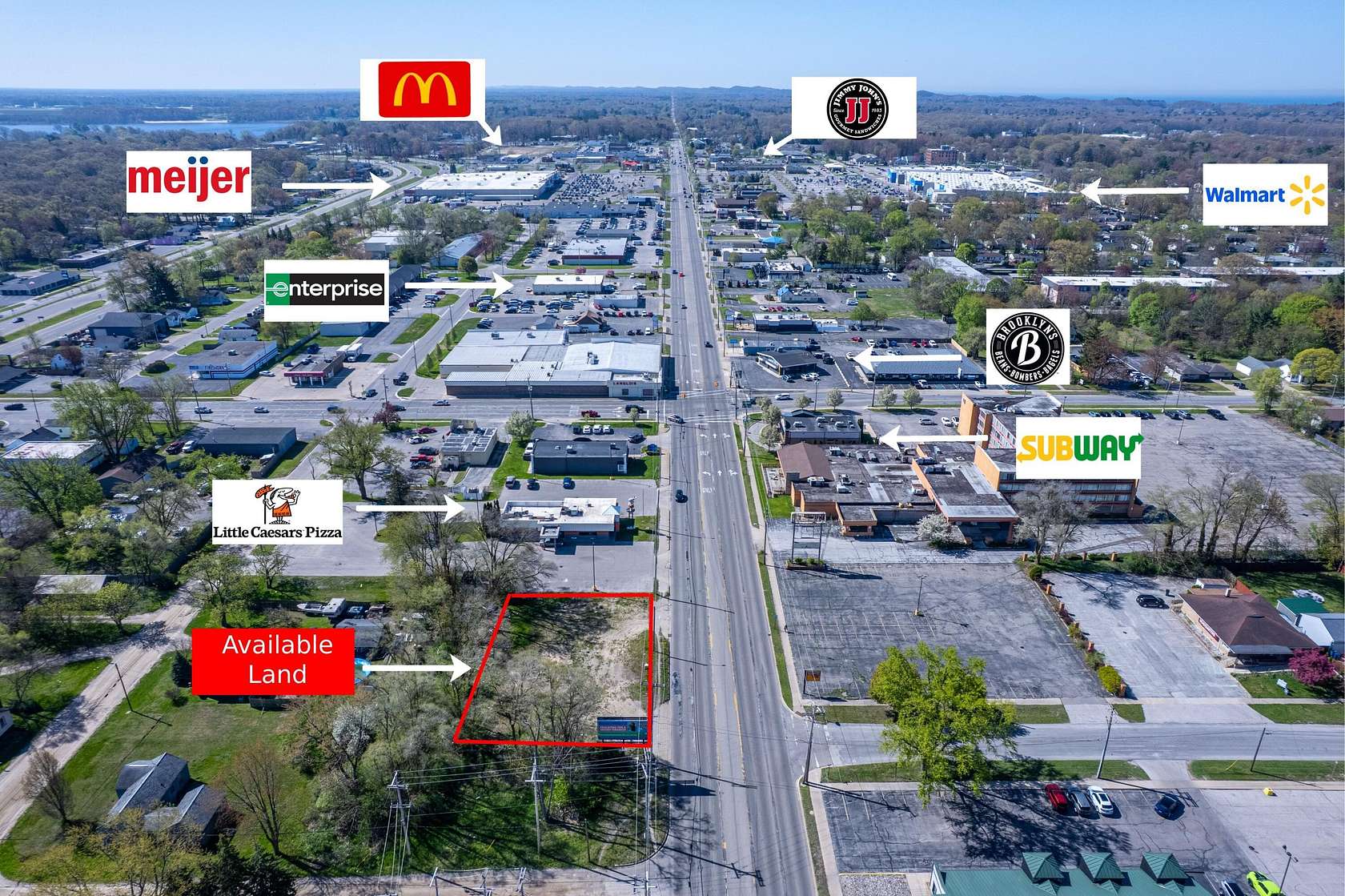 0.43 Acres of Commercial Land for Sale in Norton Shores, Michigan