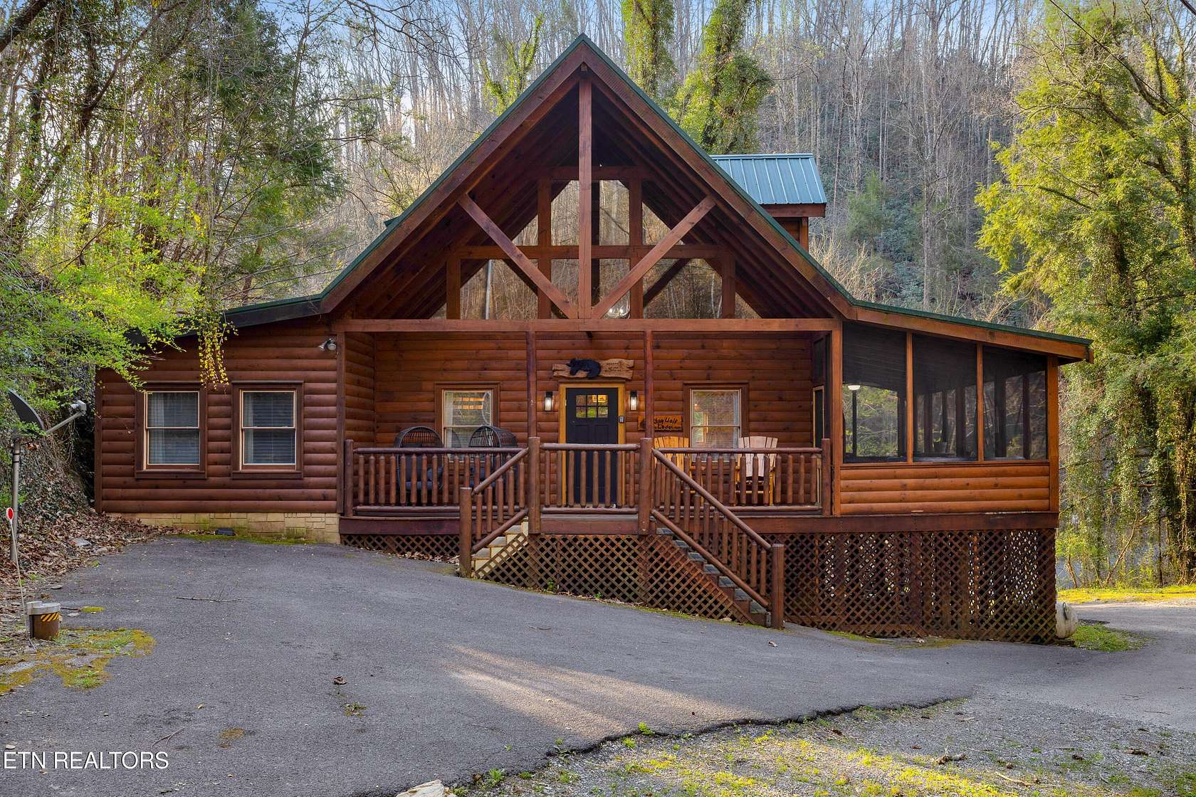 11.3 Acres of Land with Home for Sale in Sevierville, Tennessee