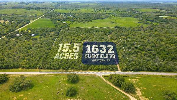 15.5 Acres of Land for Sale in Yorktown, Texas