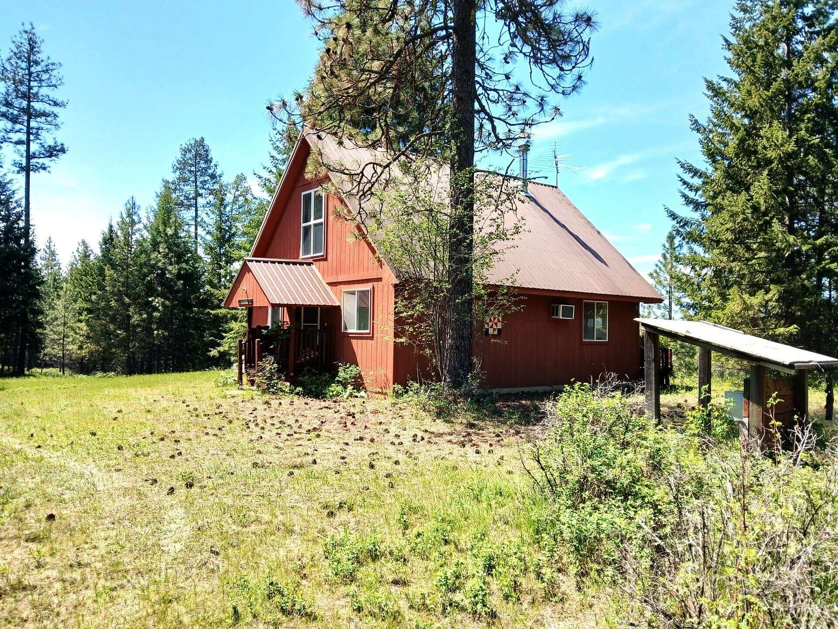 21 Acres of Recreational Land with Home for Sale in Valley, Washington