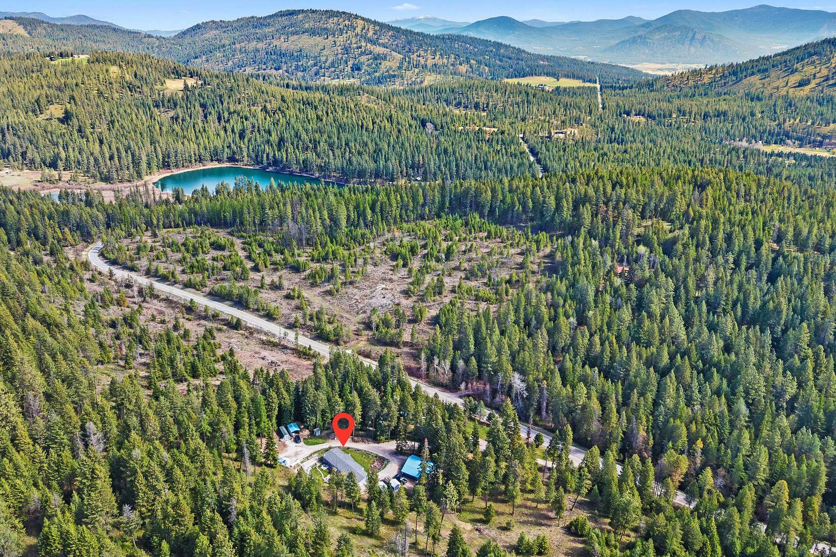26.2 Acres of Recreational Land with Home for Sale in Chewelah, Washington