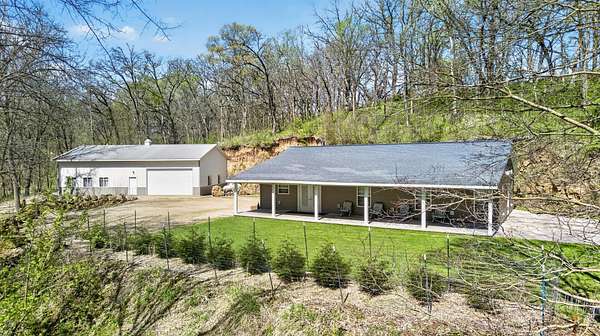 3.2 Acres of Land with Home for Sale in Zumbro Falls, Minnesota