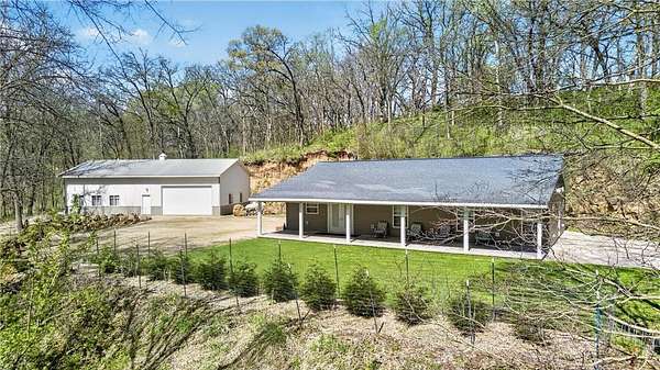 3.2 Acres of Land with Home for Sale in Zumbro Falls, Minnesota