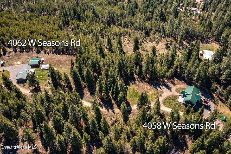 10.6 Acres of Land with Home for Sale in Rathdrum, Idaho